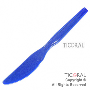 CUCHILLO CLASSIC PLAST AZUL HS4923 x 20